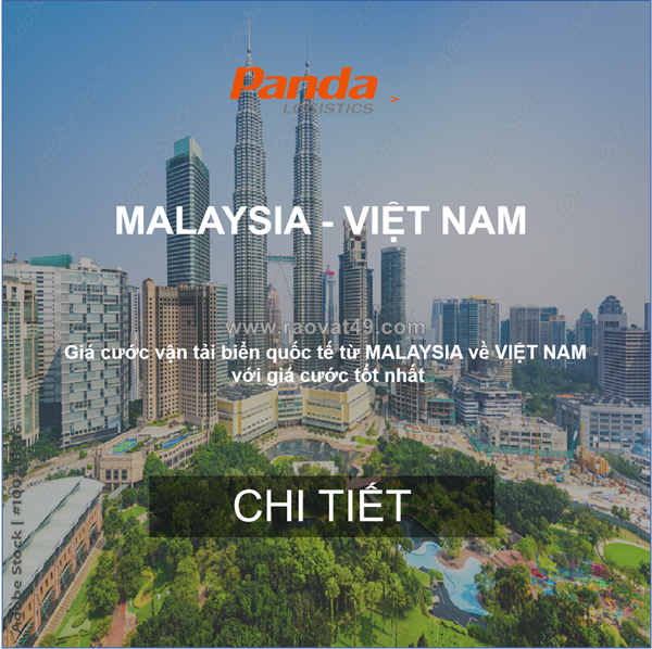 Cước vận chuyển hàng từ malaysia về việt nam