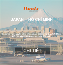 Cước vận tải hàng không từ nhật về việt nam