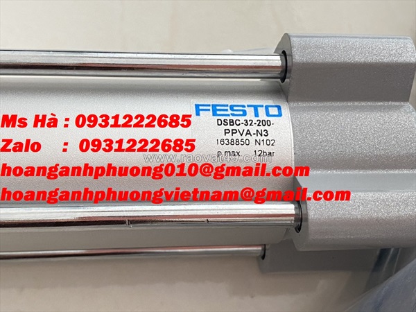 Cylinder festo dòng dsbc series dsbc-32-200-ppva-n3 hàng mới