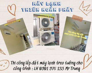 Đại lý phân phối máy lạnh treo tường giá gốc cho dự án