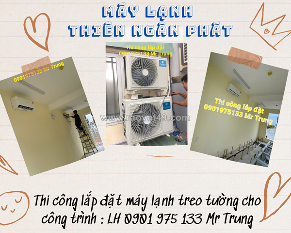 Đại lý phân phối máy lạnh treo tường giá gốc cho dự án