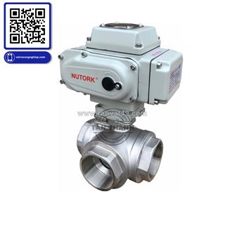 Đánh giá van bi 3 ngã đóng mở điện on/off nte – ball valve đa hướng tại công ty tân thành