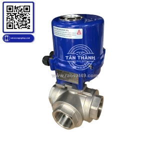 Đánh giá van bi điều khiển điện 3 ngã ntq on/off – ball valve đa hướng tại công ty tân thành