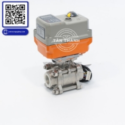 Đánh giá van bi điều khiển điện 3pc tcn-02n on/off – ball valve nhỏ gọn tại công ty tân thành