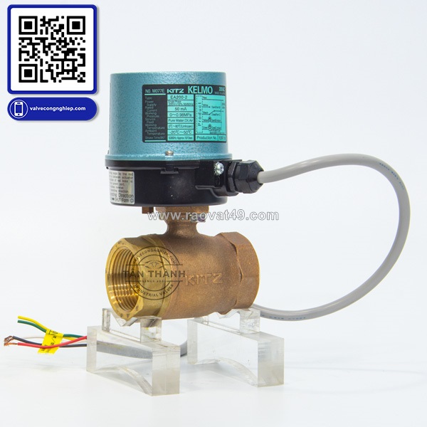 Đánh giá van bi đóng mở điện kitz ea200-te – ball valve tự động tại công ty tân thành