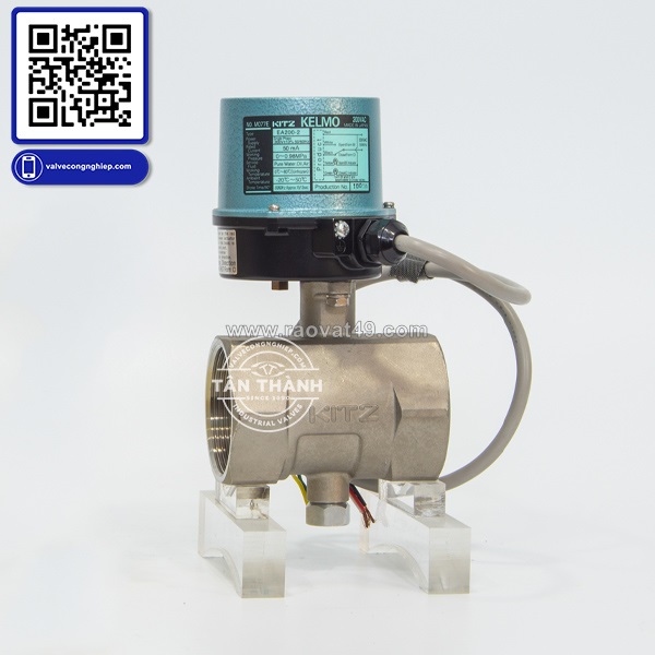 Đánh giá van bi đóng mở điện kitz ea200-ute – ball valve inox tự động tại công ty tân thành