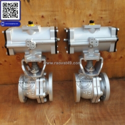 Đánh giá van bi gang khí nén kitz fa-10fctb – ball valve tự động jis10k tại công ty tân thành