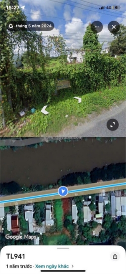 Đất đẹp - đầu tư sinh lời - bán đất vườn mặt tiền tl941 – cách cao tốc châu đốc