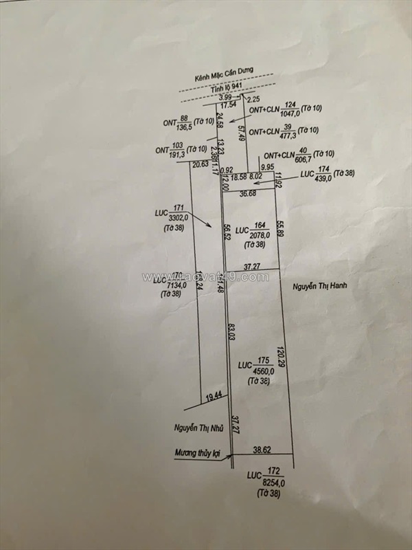 Đất đẹp - đầu tư sinh lời - bán đất vườn mặt tiền tl941 – cách cao tốc châu đốc