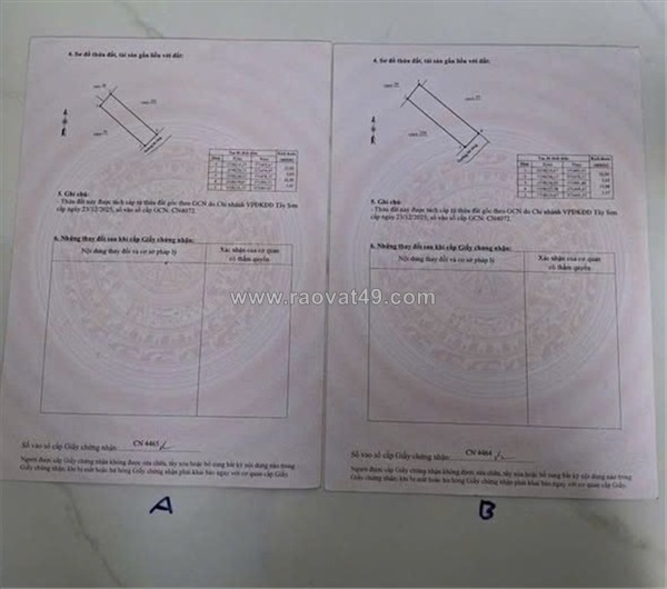 Đất đẹp – giá đầu tư  -cần bán lô đất  tại khối phú văn, thị trấn phú phong,