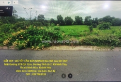 Đất đẹp- giá tốt cần bán nhanh bán đất lúa qh ont mặt tiền đường stx qh72m