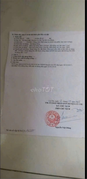 Đất đẹp - giá tốt chính chủ bán nhanh đất xã bình mỹ ,củ chi,  hcm