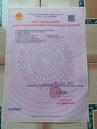 Đất đẹp – giá tốt  – chính chủ cần bán gấp tại   xã tân dân, huyện khoái châu,