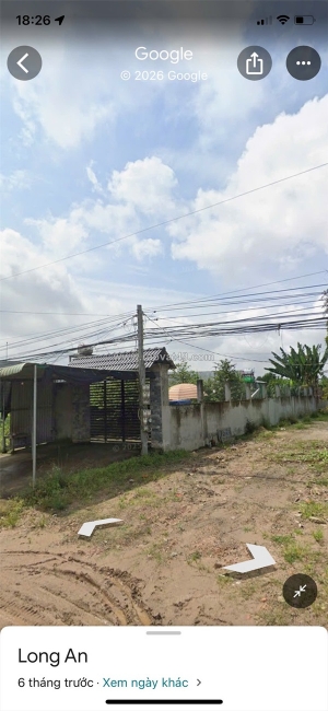 Đất đẹp – giá tốt  – chính chủ cần bán gấp tại xã tân phú, huyện đức hòa, long