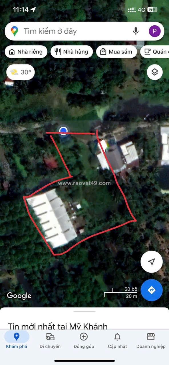 Đất đẹp – giá tốt  – chính chủ cần bán tại rạch chuối, khu vực mỹ phụng, phường