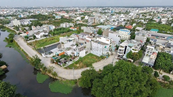 Đất góc 2 mt thạnh lộc 37 – view sông hiếm đường 10m thông – xây 3,5 lầu chỉ