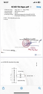 Đất mặt tiền 6m phố 3 tân thành – 120m2 cực hiếm khu dân cư đông – giá chỉ 2x