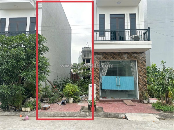 Đất tái định cư a51 vĩnh niệm - chủ cần bán gấp - 56m - giá tốt 95 tr/m