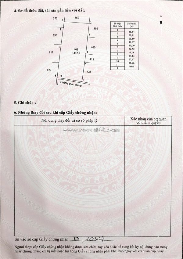 Đầu tư sinh lời - chính chủ cần bán lô đất đẹp tại ấp thuận đông, xã mỹ lộc,