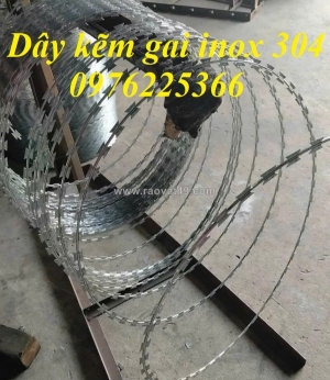 Dây gai inox 304 - xưởng sản xuất dây gai inox 304 giá rẻ