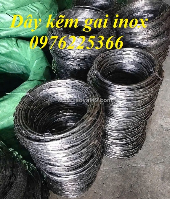 Dây gai inox 304 - xưởng sản xuất dây gai inox 304 giá rẻ