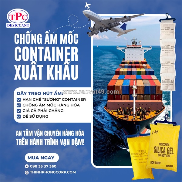 Dây hút ẩm container thịnh phong