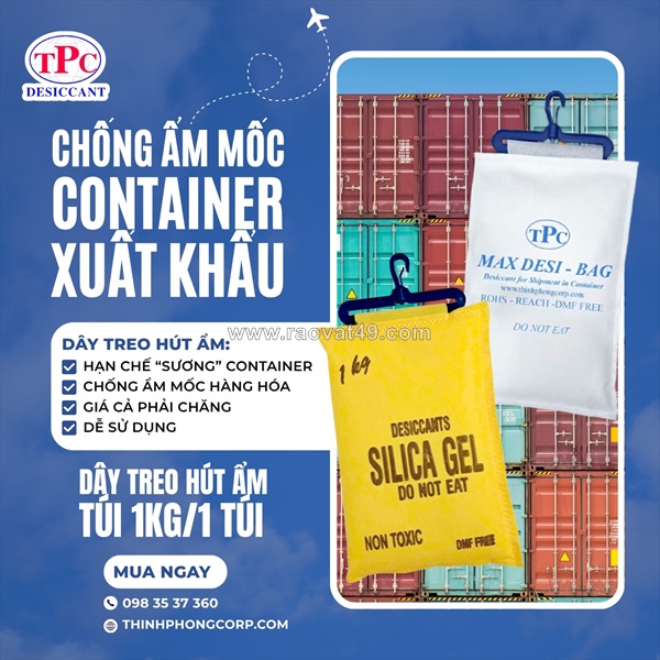 Dây hút ẩm container thịnh phong