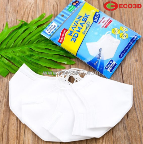 Đeo khẩu trang như không đeo: bí mật đằng sau mayan 3d mask 4 lớp