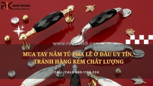 Địa chỉ mua tay nắm tủ pha lê uy tín,chất lượng tại tp. hồ chí minh