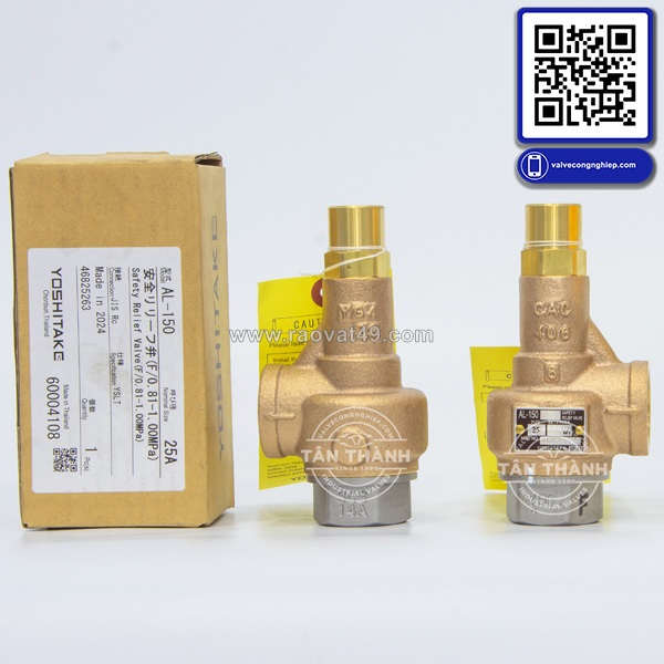 Địa chỉ mua van an toàn safety valve al-150 yoshitake chính hãng – công ty tân thành