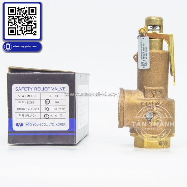 Địa chỉ mua van an toàn safety valve uy tín – van an toàn đồng sfl-s1 yooyoun tại tân thành