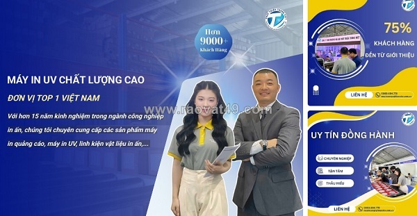 Địa chỉ uy tín chuyên cung cấp máy in uv đa dạng mẫu mã chất lượng tốt