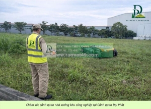 Dịch vụ cắt cỏ – vệ sinh cảnh quan kcn amata, kcn biên hòa đồng nai