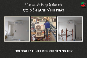 Dịch vụ thi công, lắp máy lạnh treo tường cho studio tại các quận tại tphcm uy tín, giá rẻ
