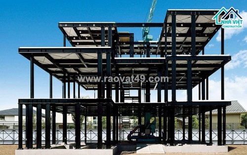 Đơn vị thi công nhà khung thép 3 tầng chuyên nghiệp tại tp.hcm