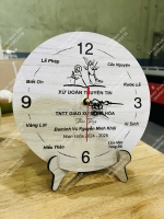 Đồng hồ gỗ để bàn - sản xuất theo yêu cầu | đa dạng kích thước