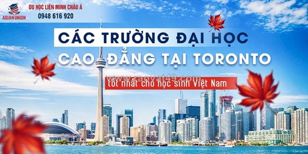 Du học đại học ở toronto 2026: chọn trường phù hợp với bạn!