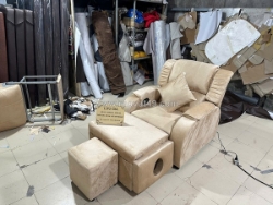 Ghế massage chân tựa nâng hạ tại xuân trường, nam định