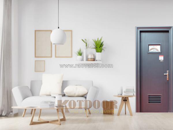 Giá cửa thép vân gỗ mới nhất tháng 03/2026 tại hcm