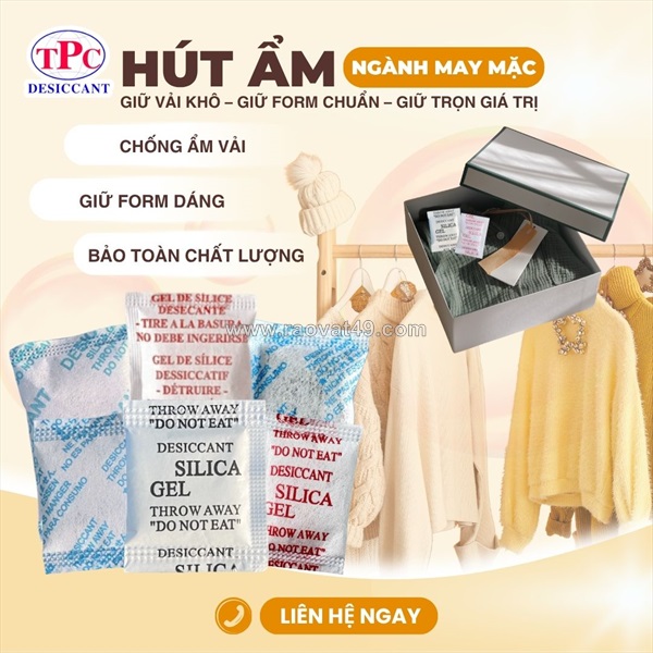Giải pháp hút ẩm quần áo nào tối ưu cho ngành may mặc?