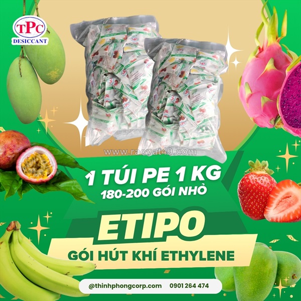 Giải pháp kéo dài tuổi thọ trái cây xuất khẩu với gói hút ethylene
