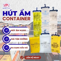 Giải pháp nào giúp hút ẩm trong container?