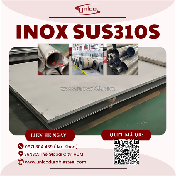 Giải pháp vật liệu tối thượng: inox 310s chịu nhiệt độ cao
