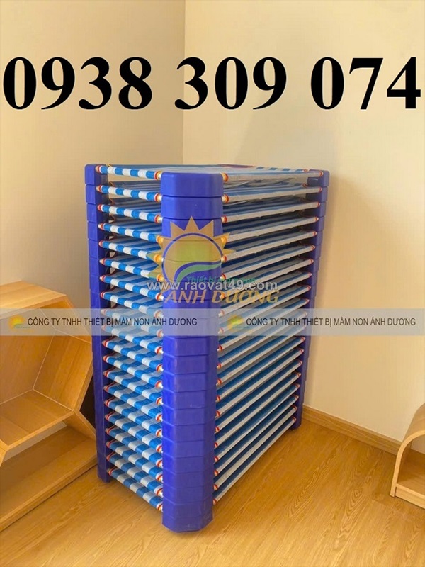 Giường lưới cho bé mầm non, giường lưới cho bé nhà trẻ