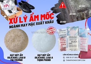Gói hút ẩm ngành may mặc có giúp hút ẩm quần áo khi vận chuyển?