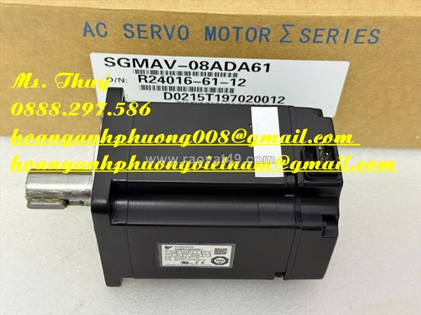 Hàng nhập - động cơ yaskawa sgmav-08ada61