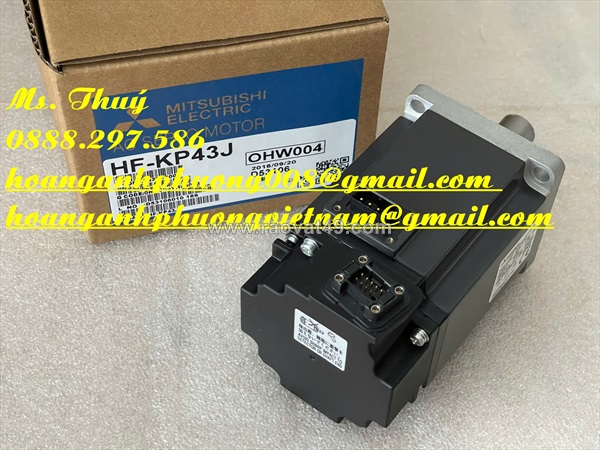 Hàng nhật - ac servo motor hf-kp43j mitsubishi