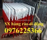 Hàng rào di động thép, rào chắn thép không gỉ