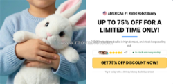 Hoppsy robot bunny reviews and price