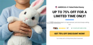Hoppsy robot bunny reviews and price